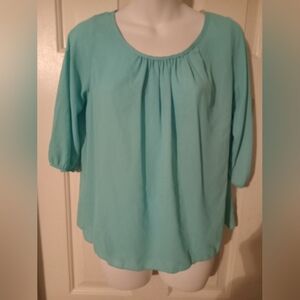 Body Central Teal Blouse